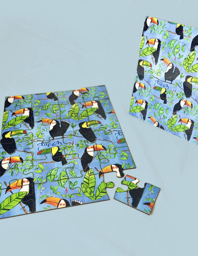 24 pieces toucans puzzle