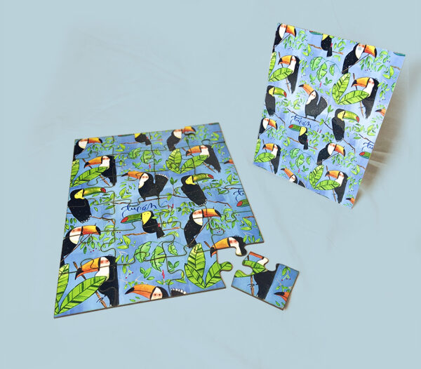 24 pieces toucans puzzle