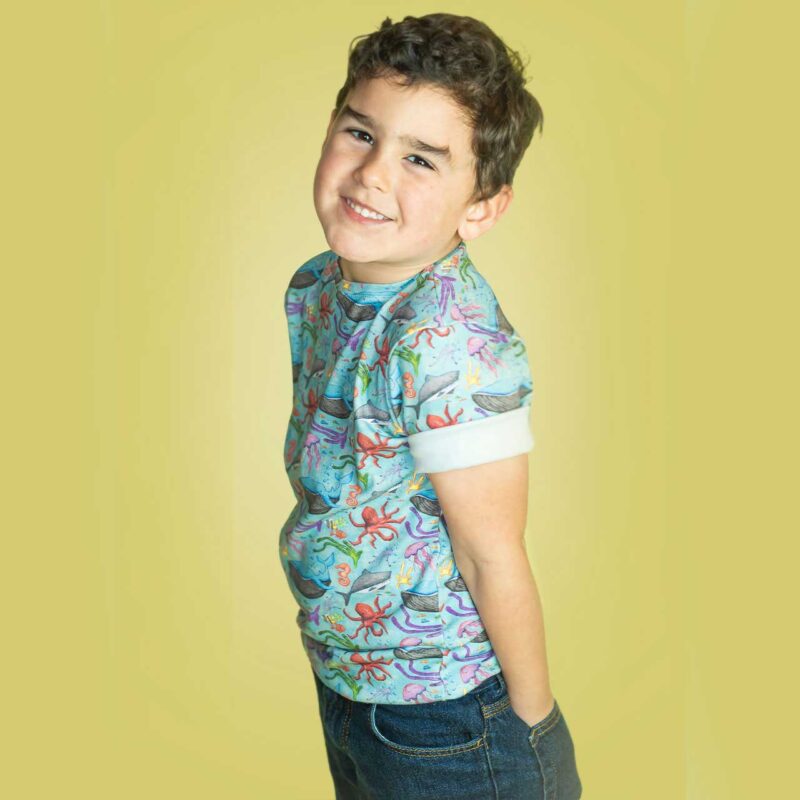 Ocean Bubbles Gender Neutral T-shirt