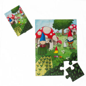 Twibbles Kids Puzzle, gnome party, garden gnome