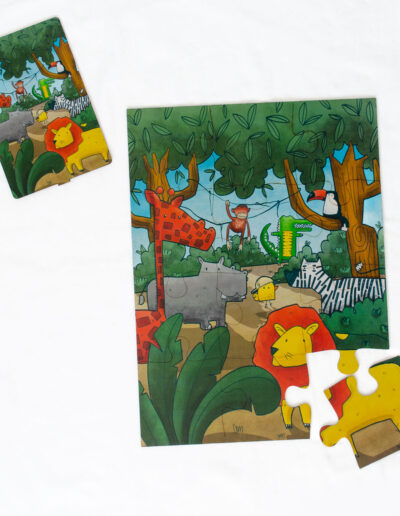 Twibbles Kids Puzzle, jungle journey, jungle animals