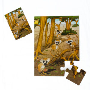 Twibbles Kids Puzzle, leticia, mico, monkeys