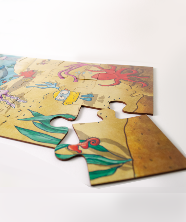 ocean bubbles puzzle detail
