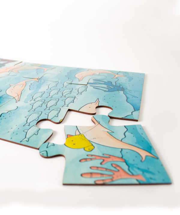 Rio amazonas puzzle detail