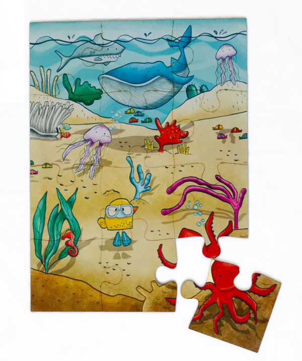 ocean bubbles puzzle