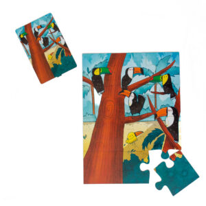 Twibbles Kids Puzzle, Caribe, toucans