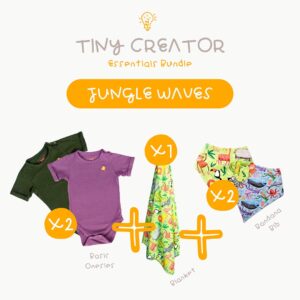 jungle waves,    spark adventure,  nature-inspired,  little explorer