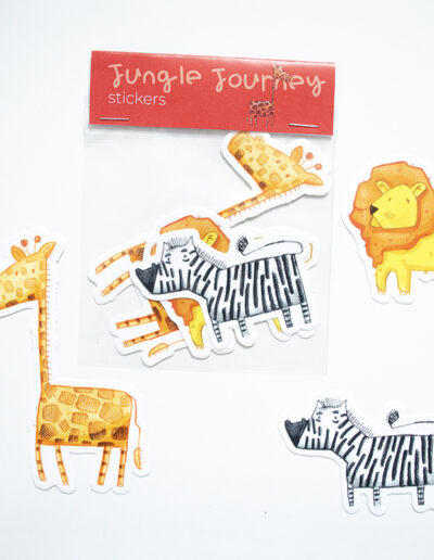 jungle journey stickers