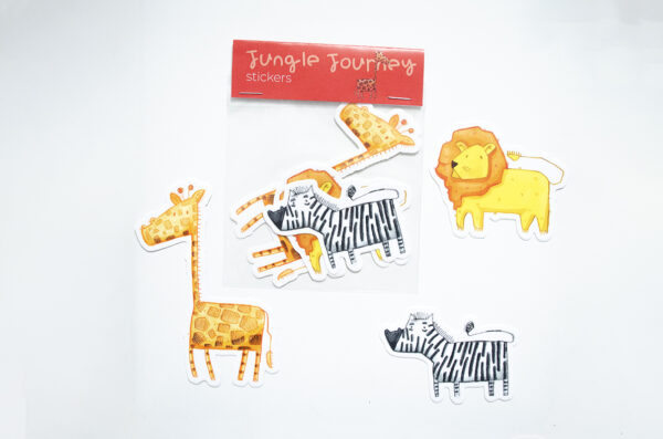 jungle journey stickers