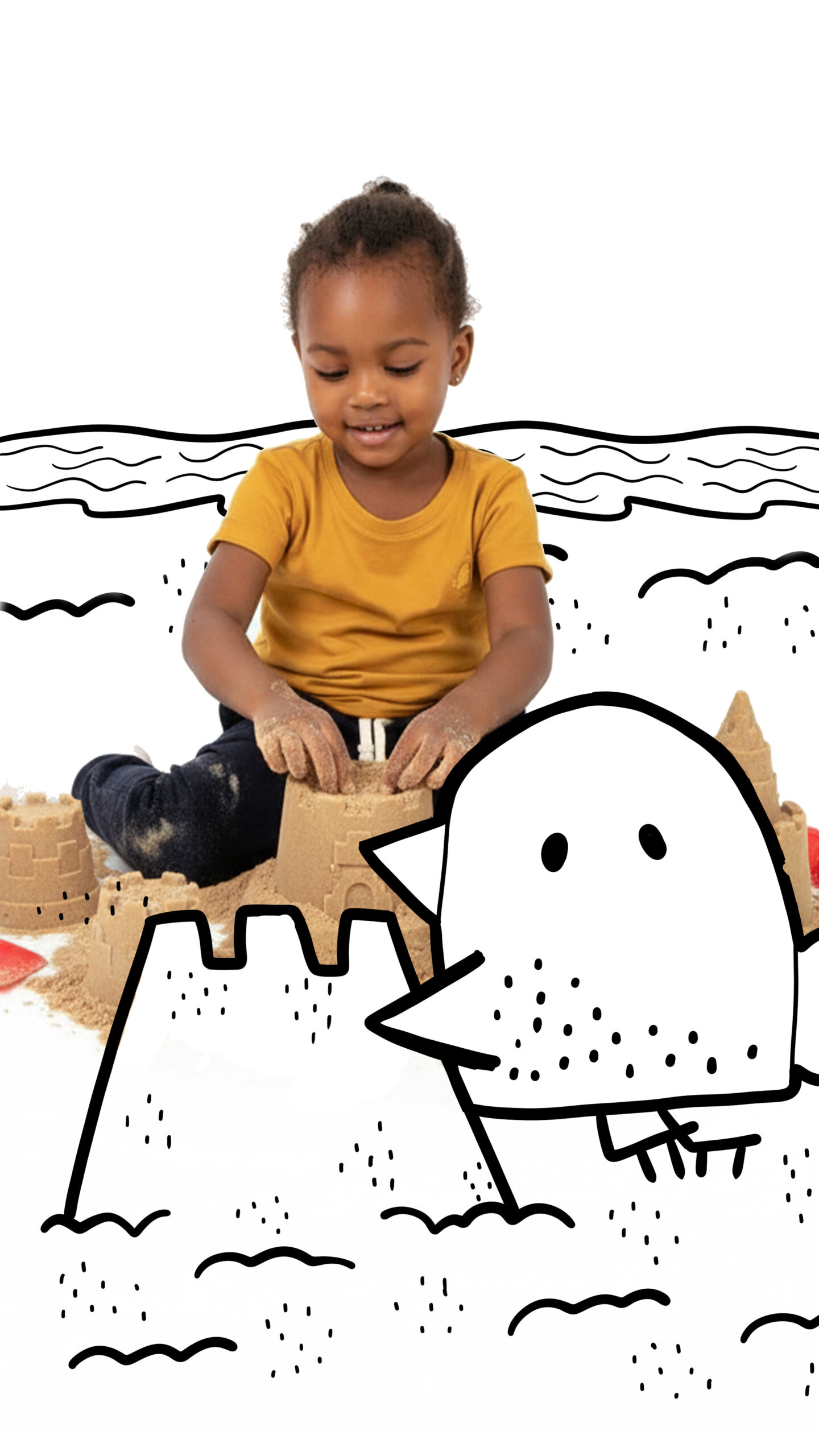 Kids clothing, up and down collection, paramo t-shirt